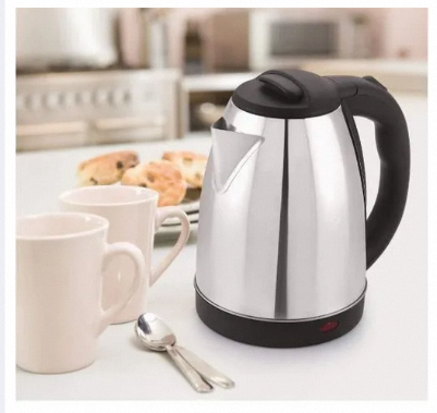 "Electric Kettle - Stainless Steel, 2.0L, 1500W, Instant Heating, High-Quality Water Boiler for Tea"