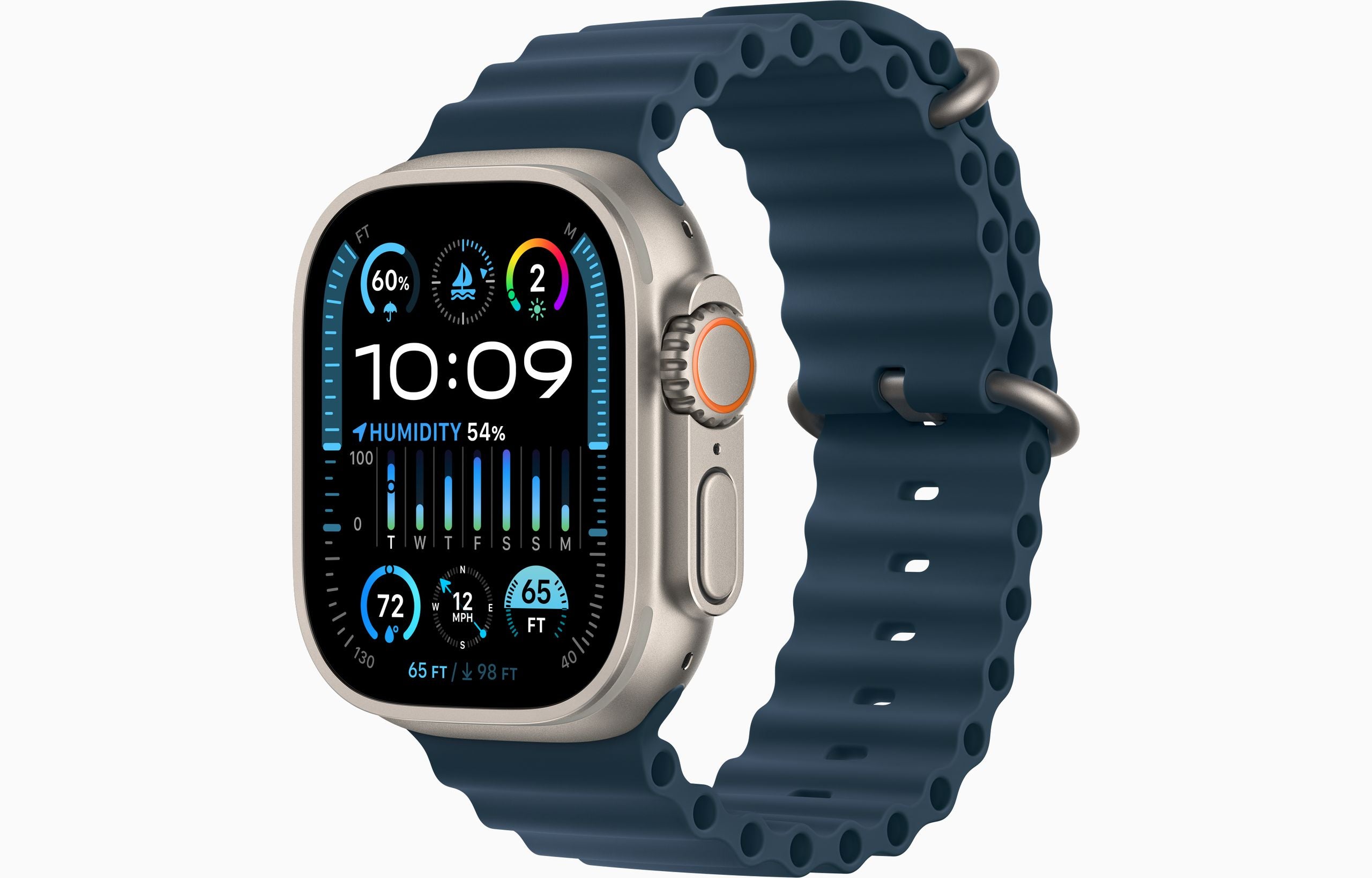 T900 Ultra 2 Smart Watch - 2.09-Inch Display, 49MM Dial, Built-in Games, Bluetooth Calling, Crown Feature